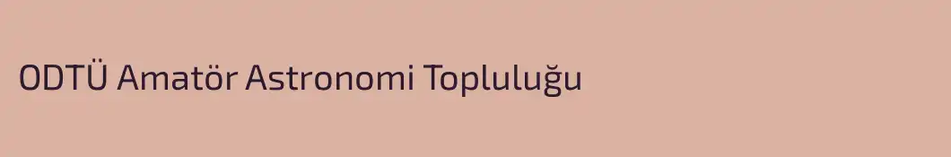ODTÜ Amatör Astronomi Topluluğu